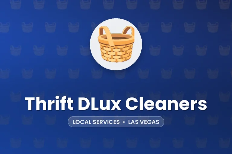 Thrift DLux Cleaners – Las Vegas