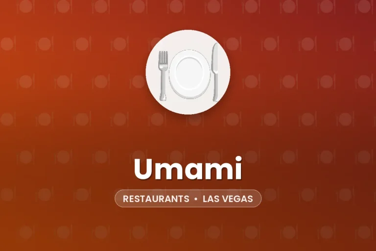 Umami – Las Vegas