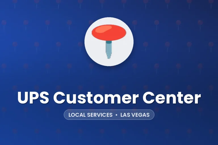 UPS Customer Center – Las Vegas