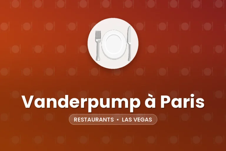 Vanderpump à Paris – Las Vegas