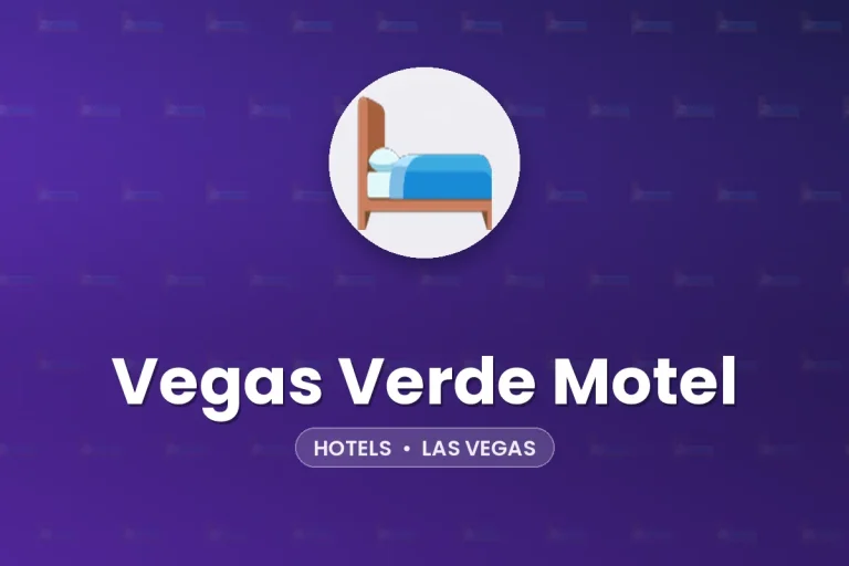 Vegas Verde Motel – Las Vegas